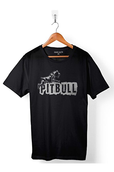 ZOKAWEAR تي شيرت مطبوع عليه رأس كلب من Pitbull Pit Bullowner للجنسين