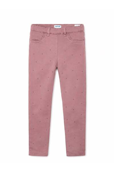 MAYORAL Pantaloni elastici Stoned pentru fete, 2-10 ani, ROZ