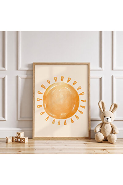 luxorpixels (Çerçevesiz) Güneş Çocuk Odası Poster