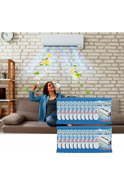 Arabest Air Conditioner Cleaner Tablets,20 PCS,Rinse-Free,Stain Remover,Deodo...