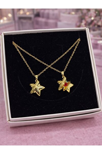Heda Jewelry Love Star Kolye - İçi Açılabilir Yıldız Kolye