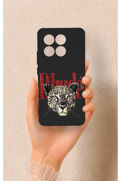 Vip Case حافظة سيليكون منقوشة متوافقة مع هاتف Poco X6 Pro