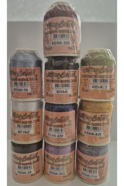 Altınbaşak Dantel Oya İpliği 10 Adet 20 Gram