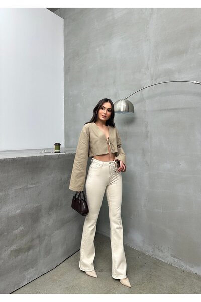 LACARINO Flare High Waist Spanish Flare Women's Jeans