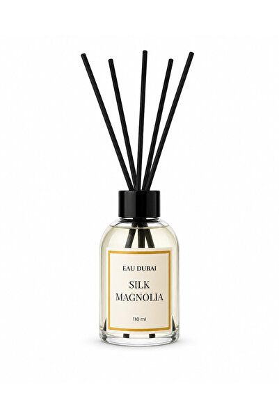 Eau Dubai Silk Magnolia Difuzor de parfum pentru cameră, Difuzor cu bețișoare...