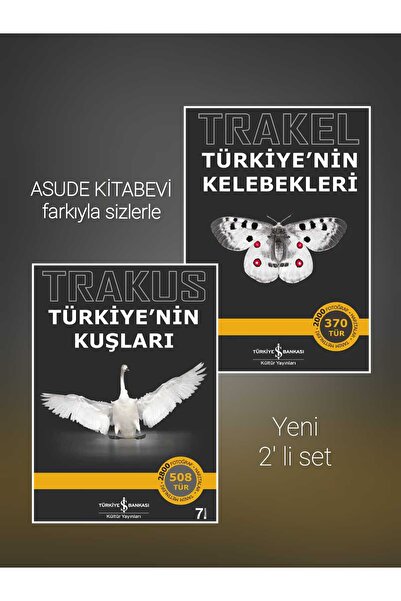 TÜRKİYE İŞ BANKASI KÜLTÜR YAYINLARI Trakel – Türkiye’nin Kelebekleri-Trakus –...