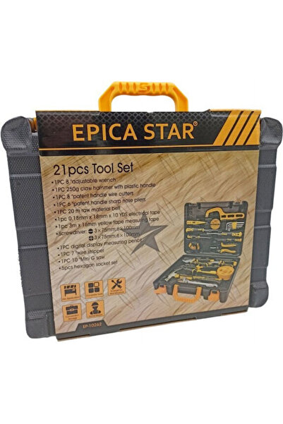 Epica Θήκη Εργαλείων Star με 21 Εργαλεία Κωδικός: EP-10262