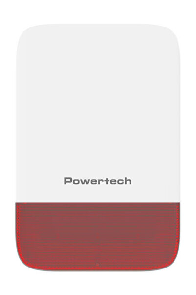 POWERTECH Σειρήνα Συναγερμού RF με Μπαταρία για Εξωτερική Χρήση 120dB με Κόκκ...