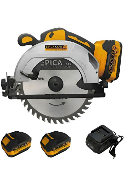 Epica Star EP-10115 Δισκοπρίονο 21V 2x με Ρύθμιση Ταχύτητας