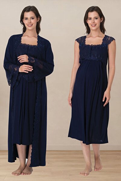 by İGP Maternity Pajama Set with Nursing Feature