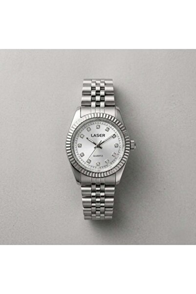 QUARTZ Laser Stainless Steel Women's Watch