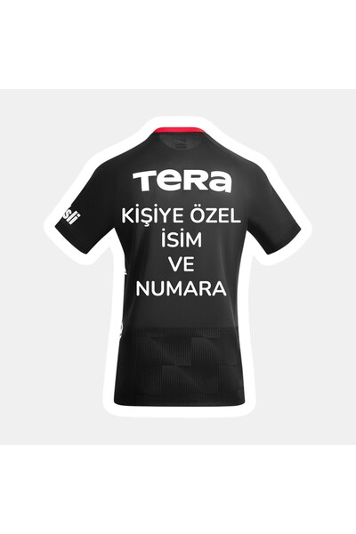 Quaxram Özel Baskılı -Bêşiktâ'ş 26-27 Yeni Sezon Yetişkin Futbol Forması - Siyah
