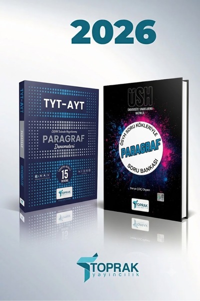 Toprak Yayıncılık Toprak Yayınları Paragraf Soru Bankası ve TYT-AYT Paragraf ...