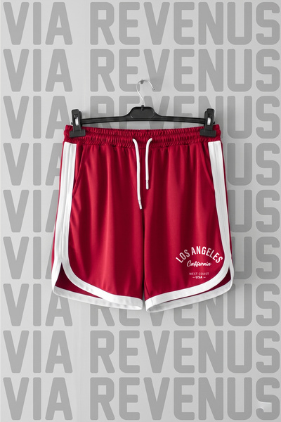 Vordevia Los Angeles California Printed Unisex Retro Varsity Sports Training ...