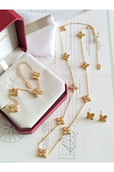 Glamour Galore Set of Necklace, Bracelet and Earring with Accessories