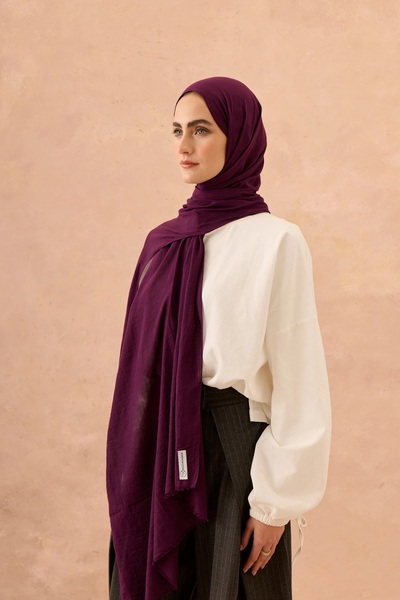 awix Neo Cotton Shawl Plum