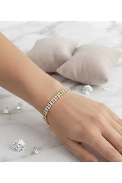 XUPING JEWELRY Xuping Vip Çift Sıra Su Yolu Modeli Bileklik