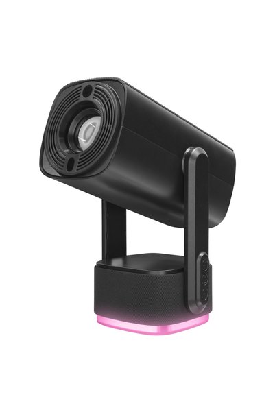 Universal EVEREST PJ08, Siyah, 5200 Lümen, 1280x720, 1xHDMI, 1xUSB, WiFi, Bluetooth, 30.000 Saat Led Ömrü, 6W