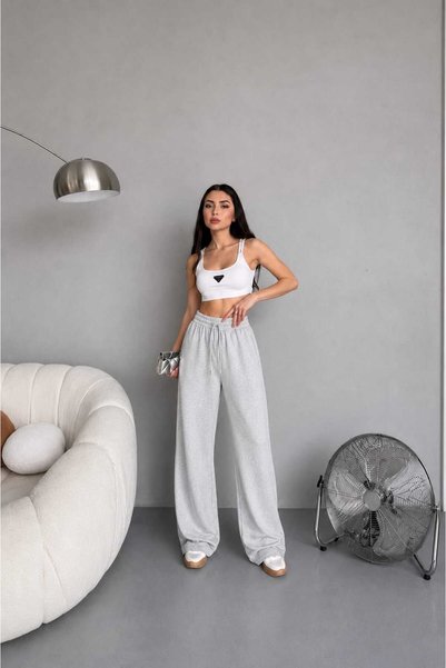 JULİA MODA Women's Summer Sweatpants, Comfortable Cut, Premium Cotton, Compatible with Daily Outfits