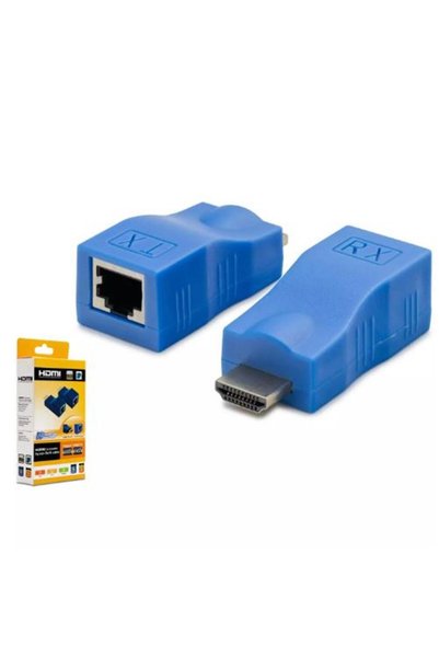 Universal جهاز تمديد HDMI HADRON HDX1274 30M استقبال X (إدخال) أزرق