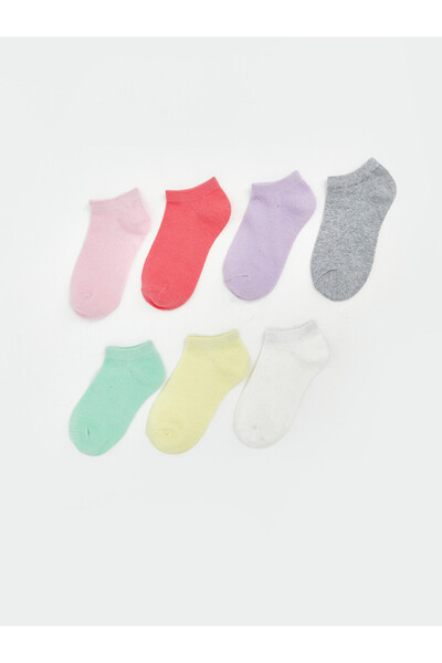 LC Waikiki Timeless Clothing & Timeless Choices Girls' Booties Socks 7-Pack