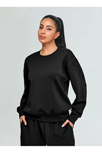 KAWN Round Neck Loose Fit Sweatshirt