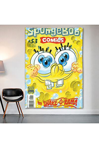 Geek Cultcha Spongebob Comics Wall Covering Wall Tapestry First Quality Satin...