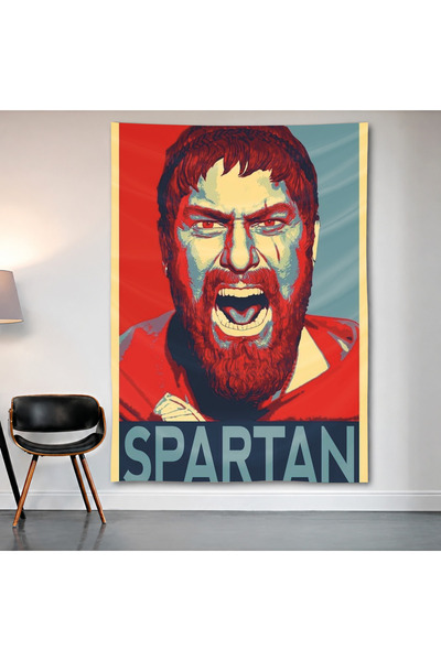 Geek Cultcha King Leonidas – Spartan Wall Covering Wall Tapestry First Qualit...
