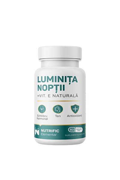 NUTRIFIC Luminita Noptii cu Vitamina E Naturala 60cps moi