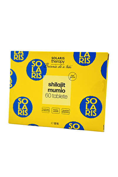 SOLARIS Shilajit Mumio 60tb