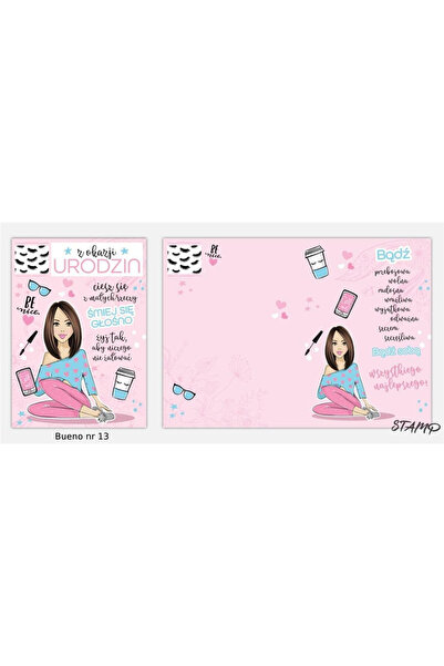 STAMP Agendă Bueno B6 cu plic, format 132x176 mm