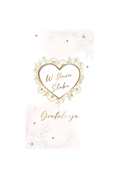 Armin Style Carnet de nunta, 125x215mm, cu folie de argint, pe hartie perlata