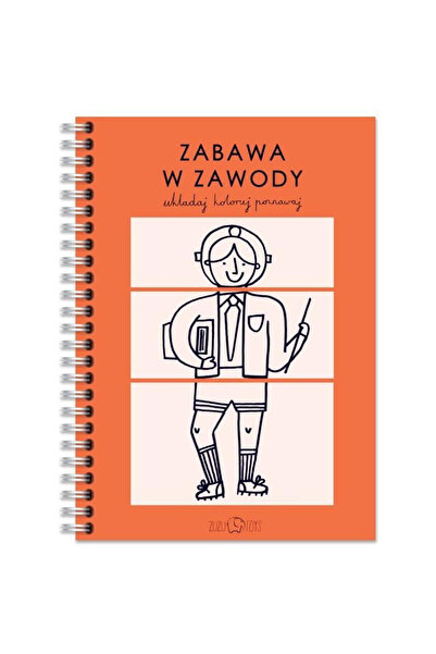 OEM Carte de colorat Zuzu Toys Zabawa w zawody, spirala, multicolor, 24 pagini
