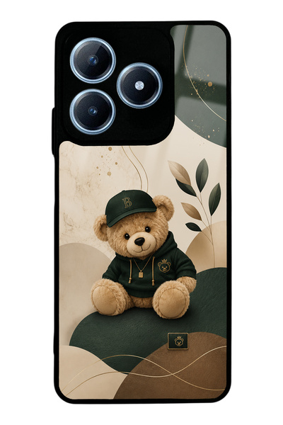 Spoyi Realme C63 Forest Teddy Design Glossy Phone Case