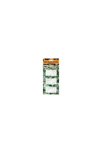 HENRY Set 12 stickere Monstera multicolor pentru caiete 4 blisters