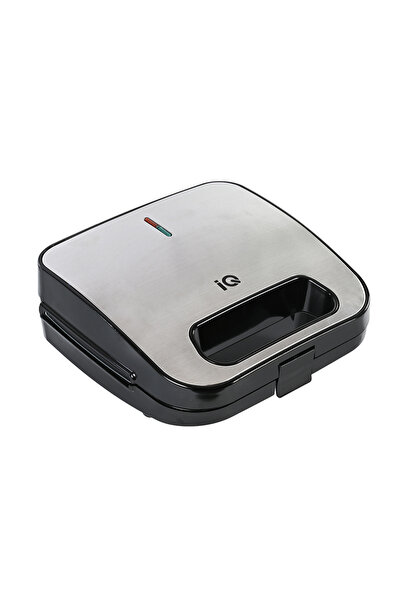 NO BRAND Τοστιέρα IQ Executive INOX 750W με αντικολλητικές πλάκες και κάθετη ...