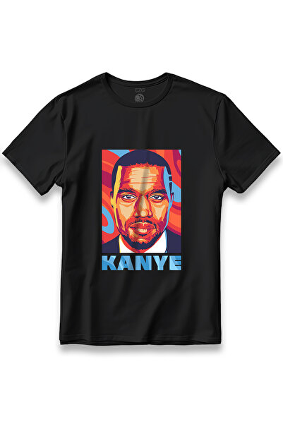 EZG Business Μπλουζάκι KANYEWEST Μπλουζάκι με στάμπα Kanye West Unisex 100% β...