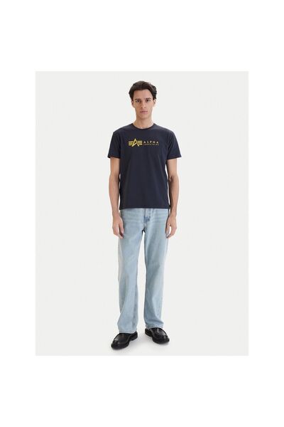 Alpha Industries Set de tricouri pentru bărbați 118534 Negru