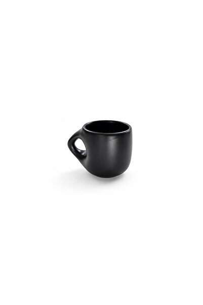 Morey Handmade Black Ceramic Mug