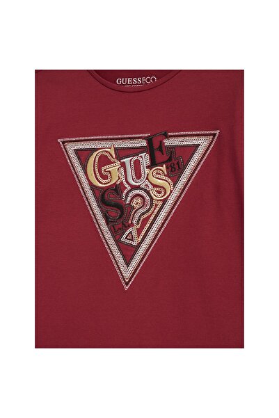 Guess Bluză de fată J5BI13J1314 Roșu