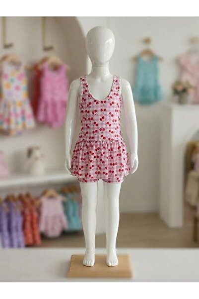 YUYİ Tesmay Children's Dress Swimsuit