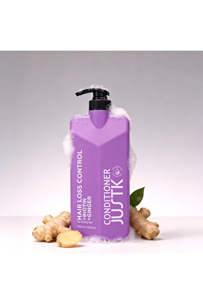 JUSTK Biotin & Ginger Hair Loss Control Conditioner 1000 ml