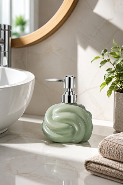 ViZKA Şık tasarımlı sıvı sabunluk 250ml / YEŞİL