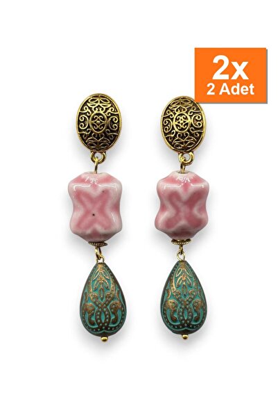 Bozhi أقراط مصنوعة يدويًا بتصميم خاص كهدية