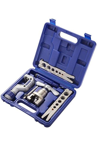 Workpro 5-Piece Professional Flaring Tool & Pipe Cutter Kit – SAE & Metric Tu...