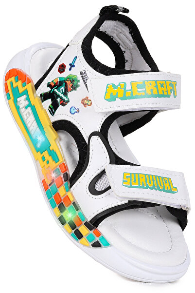 Kiko Kids Lug Cırtlı Işıklı Erkek Çocuk Sandalet