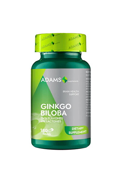 Adams Supplements Ginkgo Biloba 180tb