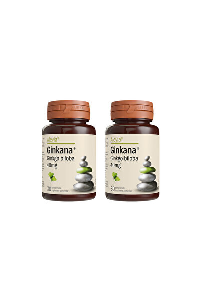 Alevia Pachet Ginkana Ginkgo Biloba 40mg 30cpr+30cpr