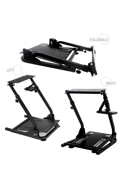 GearZone Gaming Simulator Racing Steering Wheel Stand for Logitech G25, G27, ...