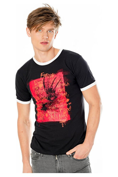 CID Tricou barbati A Nightmare on Elm Street, multicolor, negru, S INTL